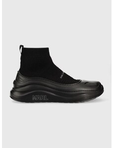 Sneakers boty Karl Lagerfeld Chase Kc černá barva