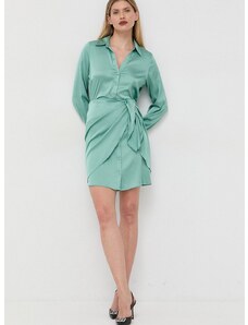 Šaty Guess AYLA zelená barva, mini, W2BK83 WF1T2