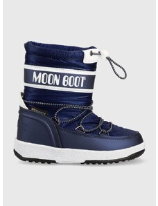 Dětské sněhule Moon Boot tmavomodrá barva