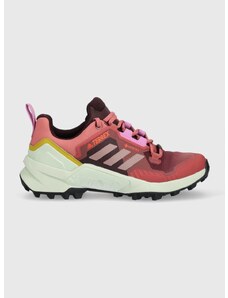 Boty adidas TERREX Swift R3 GTX dámské, růžová barva