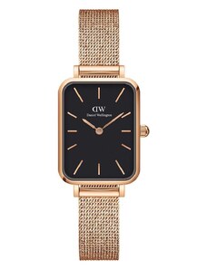 Hodinky Daniel Wellington Quadro Pressed růžová barva