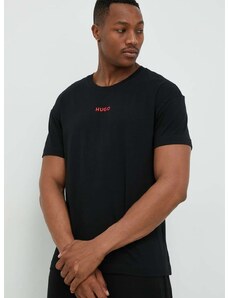 Tričko HUGO černá barva