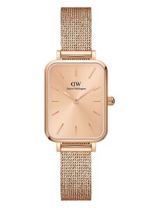 Hodinky Daniel Wellington Quadro 20x26 růžová barva