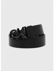 Oboustranný pásek Calvin Klein pánský, černá barva, K50K509964