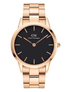 Hodinky Daniel Wellington Iconic Link 40 růžová barva