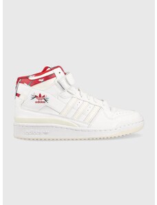 Sneakers boty adidas Originals Forum X Thebe Magugu bílá barva