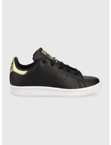 Dětské sneakers boty adidas Originals černá barva