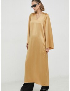 Šaty By Malene Birger Brynn žlutá barva, maxi