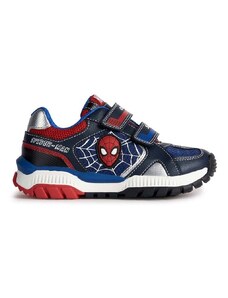 Dětské sneakers boty Geox x Marvel tmavomodrá barva