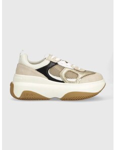 Sneakers boty Liu Jo JUNE 14 béžová barva, BA3069PX031S1885