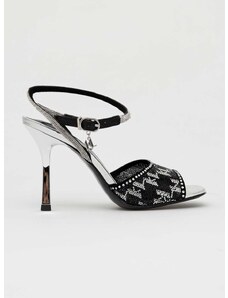 Sandály Karl Lagerfeld GALA černá barva, KL30902