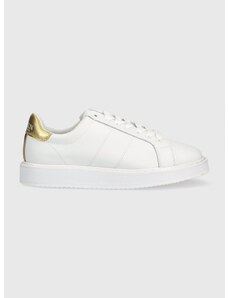 Kožené sneakers boty Lauren Ralph Lauren Angeline bílá barva, 80287600000000000