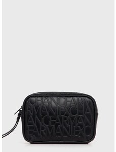 Kosmetická taška Armani Exchange černá barva, 958486 CC838 NOS