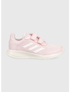 Dětské boty adidas Tensaur Run růžová barva