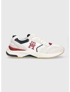 Sneakers boty Tommy Hilfiger FM0FM04360 MODERN PREP MIX RWB bílá barva