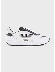 Sneakers boty Emporio Armani bílá barva, X3X159 XN758 S477