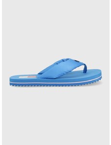 Žabky Tommy Jeans FLAG EVA BEACH SANDAL dámské, na plochém podpatku, EN0EN02111