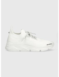 Sneakers boty Karl Lagerfeld VERGER bílá barva, KL51631A