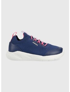 Dětské sneakers boty Geox tmavomodrá barva