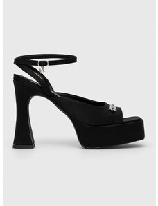 Sandály Karl Lagerfeld LAZULA černá barva, KL33905