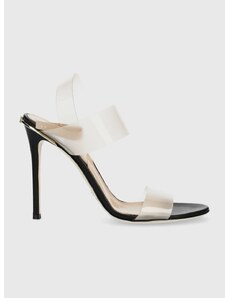 Sandály Elisabetta Franchi béžová barva