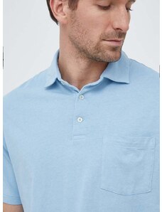 Polo tričko se lněnou směsí Polo Ralph Lauren 710900790
