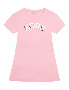 Dívčí šaty Michael Kors růžová barva, mini