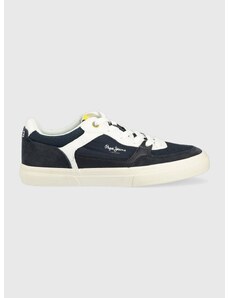 Sneakers boty Pepe Jeans KENTON tmavomodrá barva, PMS30905