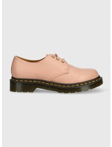 Růžové, šněrovací dámské boty Dr Martens - GLAMI.cz