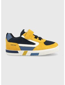 Dětské sneakers boty Geox žlutá barva