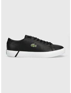 Kožené sneakers boty Lacoste GRIPSHOT černá barva, 41CMA0014