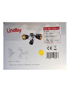 Lindby Lindby - Přisazený lustr SINDRI 3xE14/25W/230V LW1269