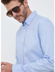 Bavlněná košile BOSS regular, s límečkem button-down