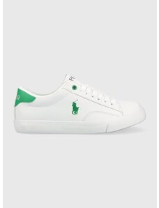 Dětské sneakers boty Polo Ralph Lauren bílá barva