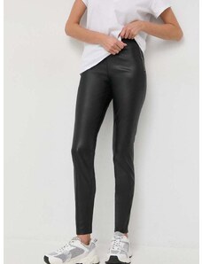 Kalhoty BOSS dámské, černá barva, 50489937