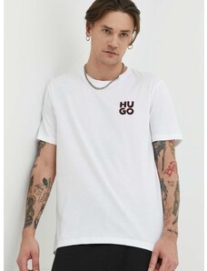 Bavlněné tričko HUGO 2-pack s potiskem, 50492550