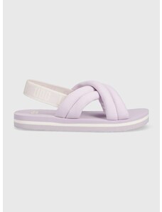Dětské sandály UGG Everlee fialová barva