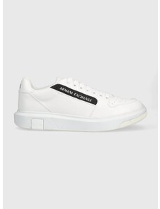 Sneakers boty Armani Exchange bílá barva, XUX167.XV657.R326