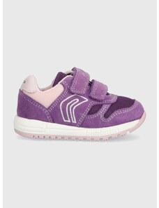 Dětské sneakers boty Geox fialová barva