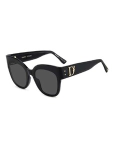 Sluneční brýle DSQUARED2 dámské, černá barva