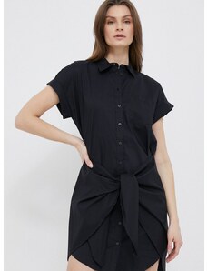 Šaty Lauren Ralph Lauren černá barva, mini