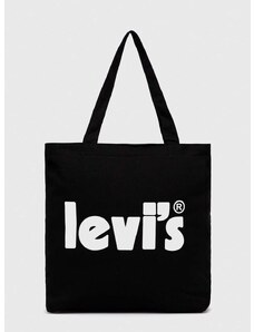 Dětská taška Levi's černá barva