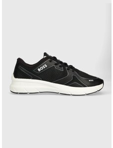 Sneakers boty BOSS Owen černá barva, 50493217