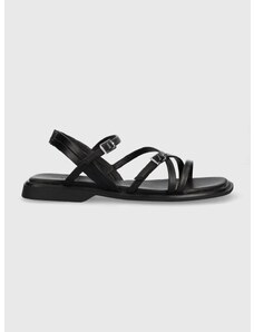 Kožené sandály Vagabond Shoemakers Izzy dámské, černá barva, 5513-101-20