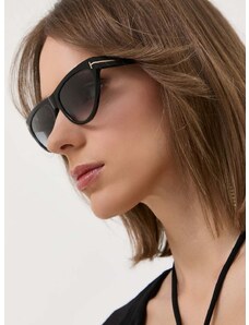 Sluneční brýle Tom Ford dámské, černá barva