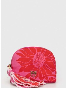 Kosmetická taška Pinko červená barva