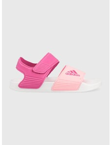 Dětské sandály adidas ADILETTE SANDAL K růžová barva