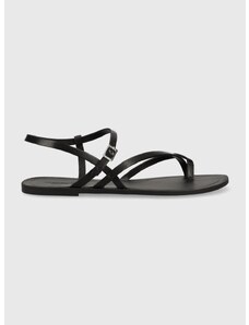 Kožené sandály Vagabond Shoemakers TIA 2.0 dámské, černá barva, 5531-401-20