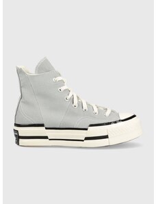 Kecky Converse Chuck 70 Plus šedá barva, A00741C