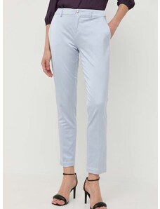 Kalhoty Guess dámské, jednoduché, medium waist